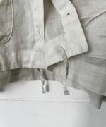 コットンラミースラブローン　シャツジャケット